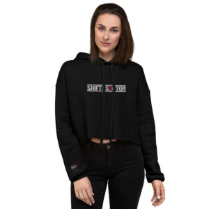 SHIFT-S3CTOR Embroider Crop Hoodie